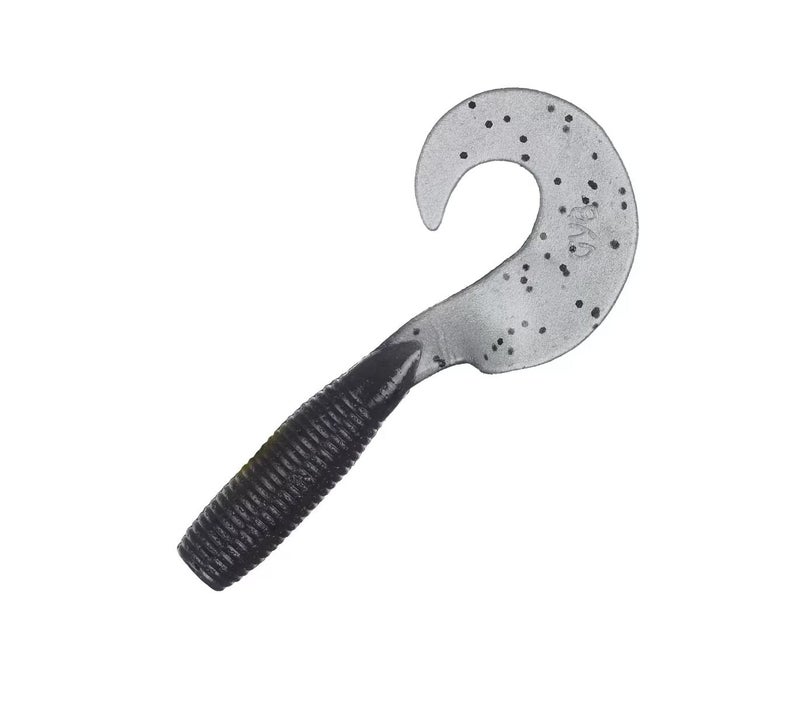 Yamamoto 5" Super GRUB Smoke W/Large Black Flake (20 Pack) - Image 2